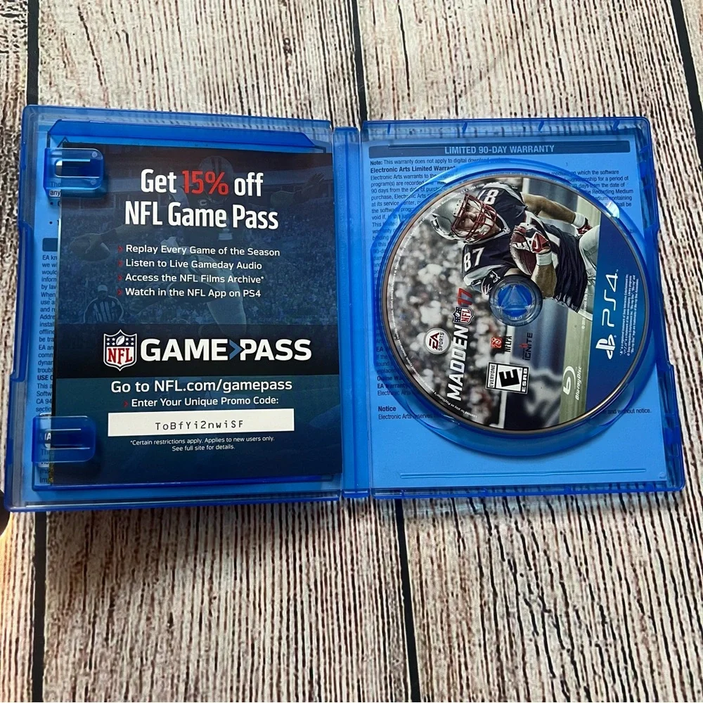 Madden NFL 17 (Sony PlayStation 4, 2016)‎ PS4 CIB Complete In Box